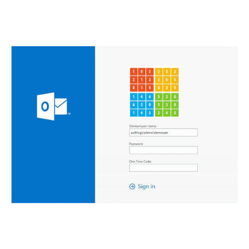 screenshot of Authlogics MFA